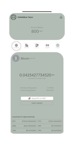 Delite - Bitcoin Cloud Mining